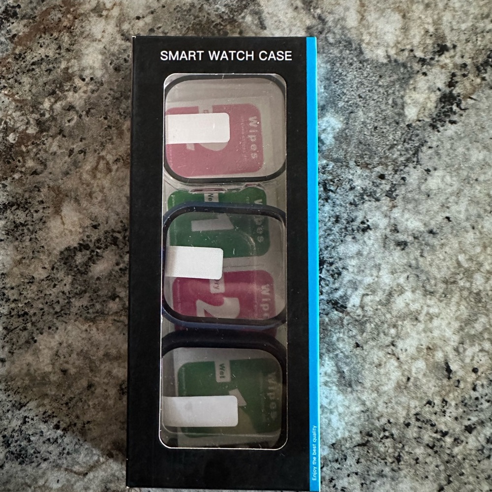 3-Pack Apple Watch Case with Screen Protector 46mm 10/11 Series